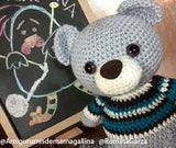 🐻🐻 PATRÓN: (INSTRUCTIVO): ALONSO, EL OSO 🐻🐻