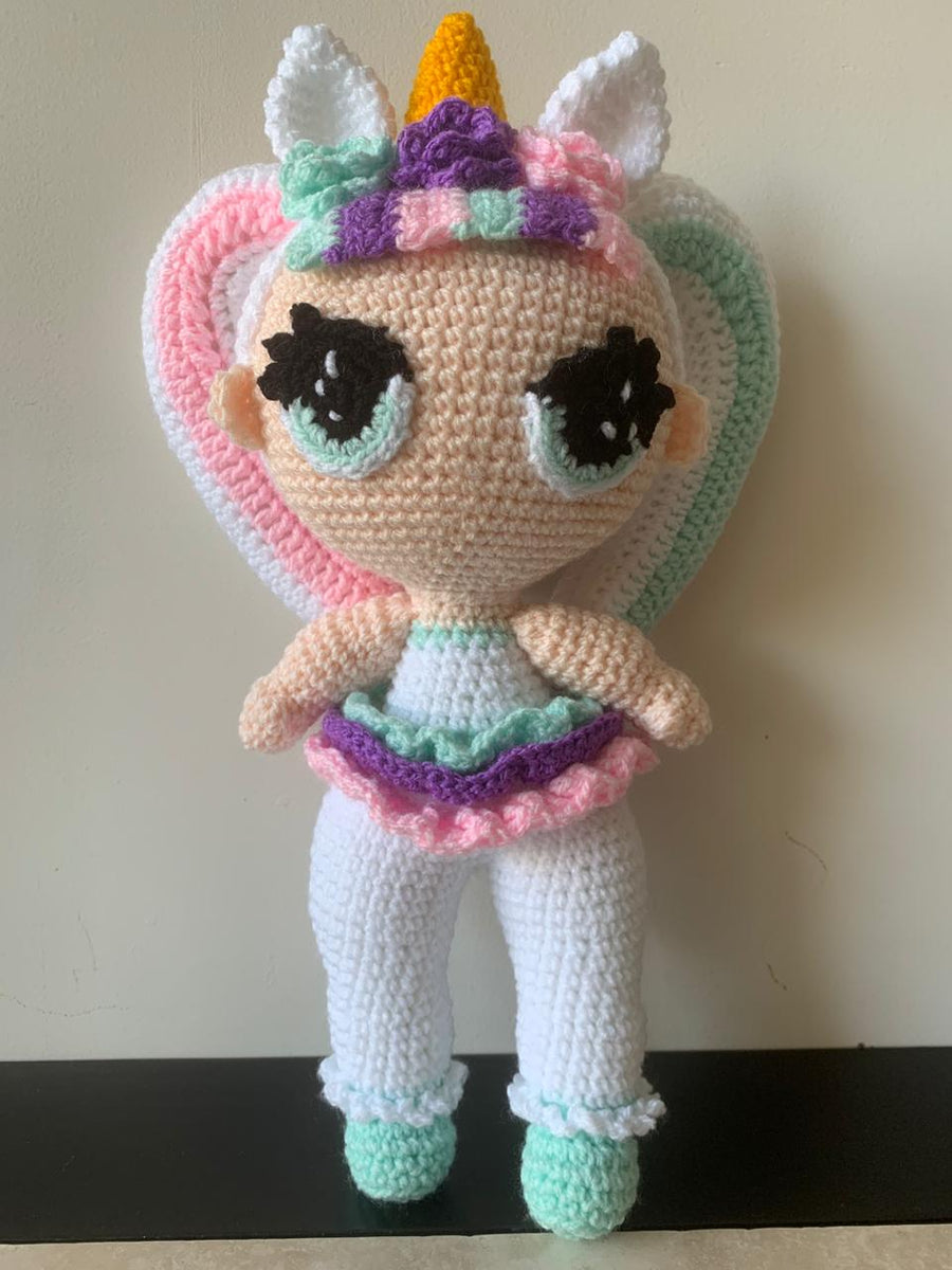 Lol best sale unicornio amigurumi