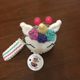 🌈🌈 PATRÓN (INSTRUCTIVO): MONEDERO UNICORNIO 🌈🌈