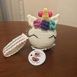 🌈🌈 PATRÓN (INSTRUCTIVO): MONEDERO UNICORNIO 🌈🌈