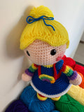 🌈🌈 PATRÓN (INSTRUCTIVO): RAINBOW BRITE 🌈🌈