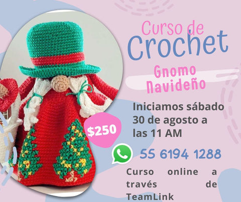 🎄🎄 CURSO ONLINE: GNOMO NAVIDEÑO 🎄🎄