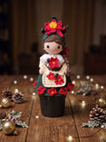 🎄🌺 PATRÓN (INSTRUCTIVO): MARÍA DECEMBRINA 🎄🌺