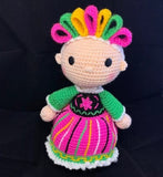 🎀🎀 PATRÓN (INSTRUCTIVO): MARÍA MAZAHUA MES ROSA 🎀🎀