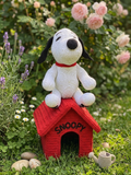🐶🐈‍⬛ PATRÓN (INSTRUCTIVO) SNOOPY FLOR AFRICANA 🐶🐈‍⬛