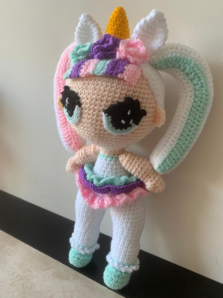 Lol unicornio amigurumi new arrivals